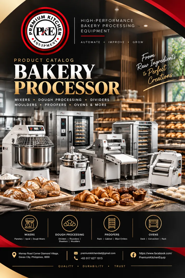 Bakery Processor catalogue poster