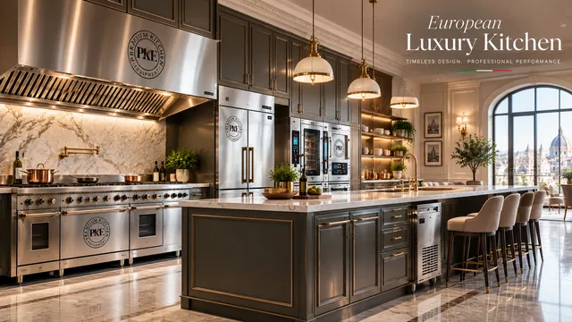 European Luxury kitchen
