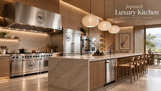 Japandi Luxury kitchen